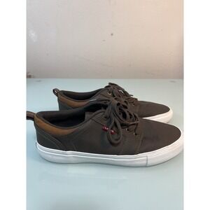 Levi's Brown Sneakers Men's 10 Casual Lace Up Low Top Shoes